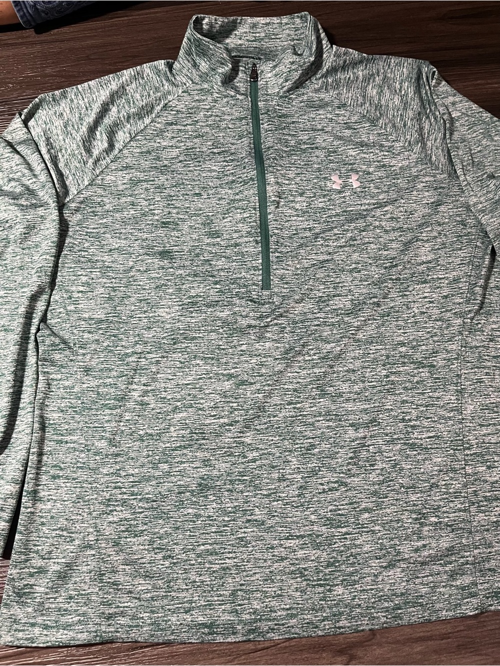 Under Armour Lightweight 1/4 Zip Green Women’s Size 2XL